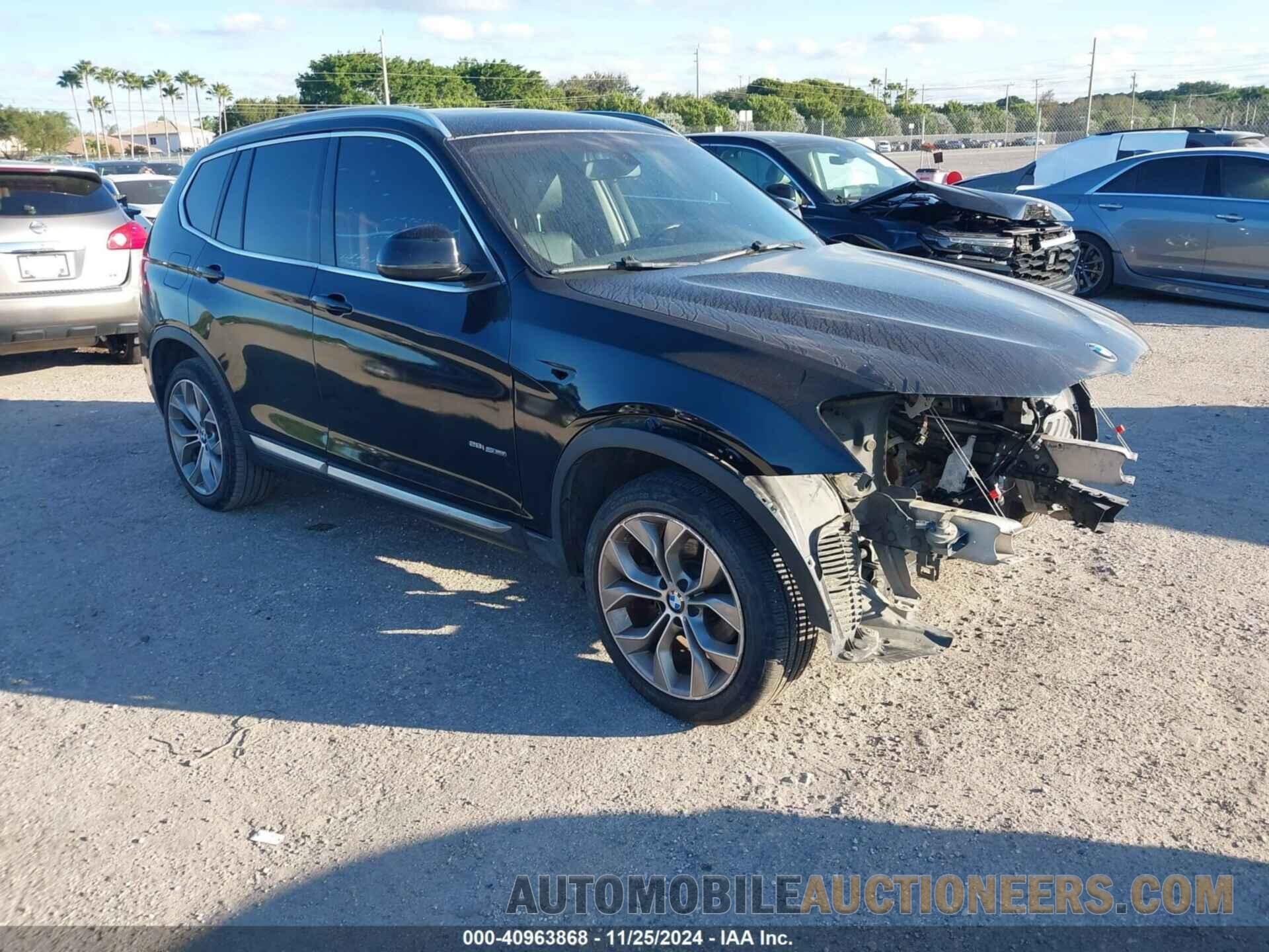 5UXWZ7C54H0T44005 BMW X3 2017