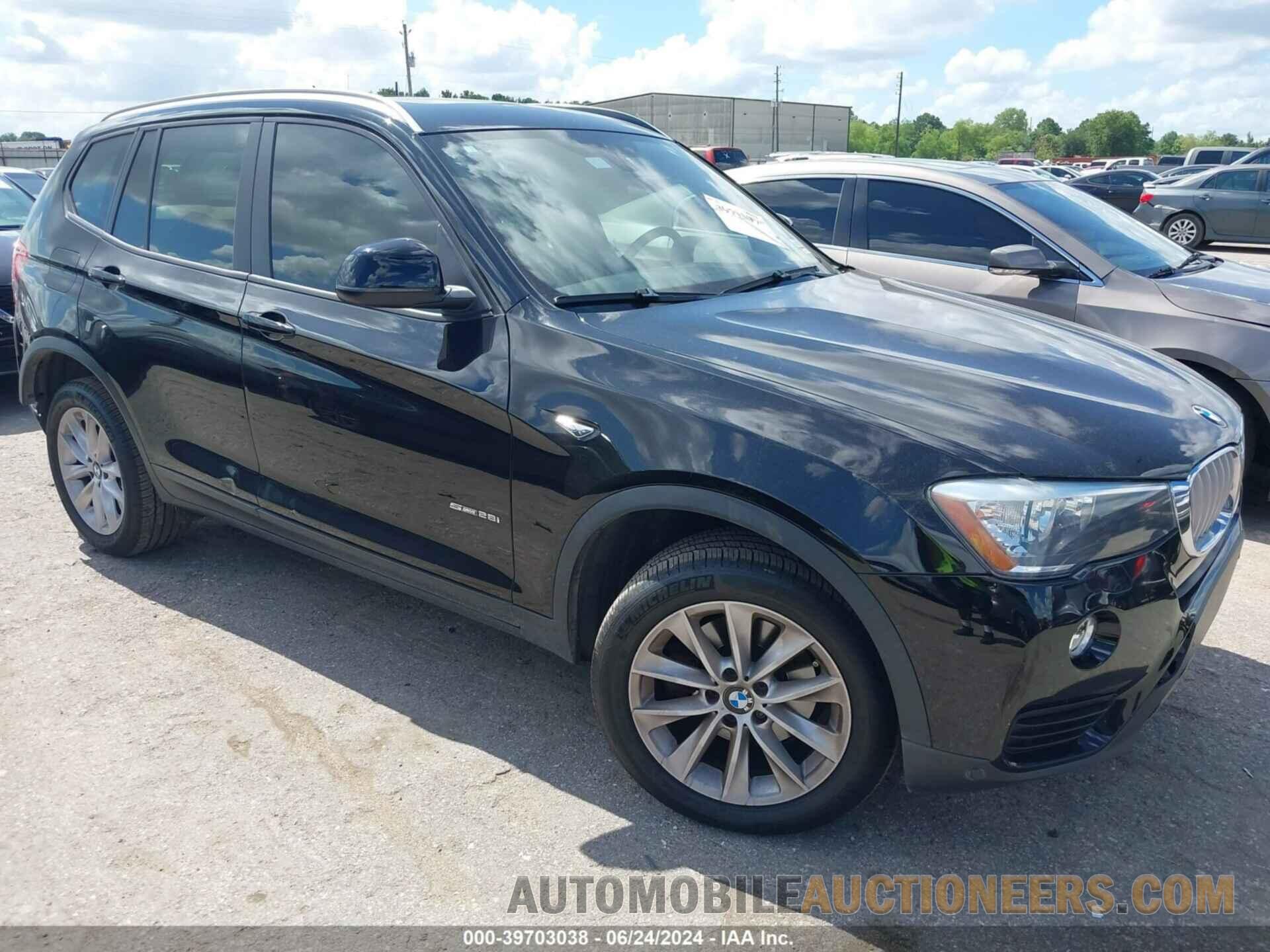 5UXWZ7C54H0T44084 BMW X3 2017