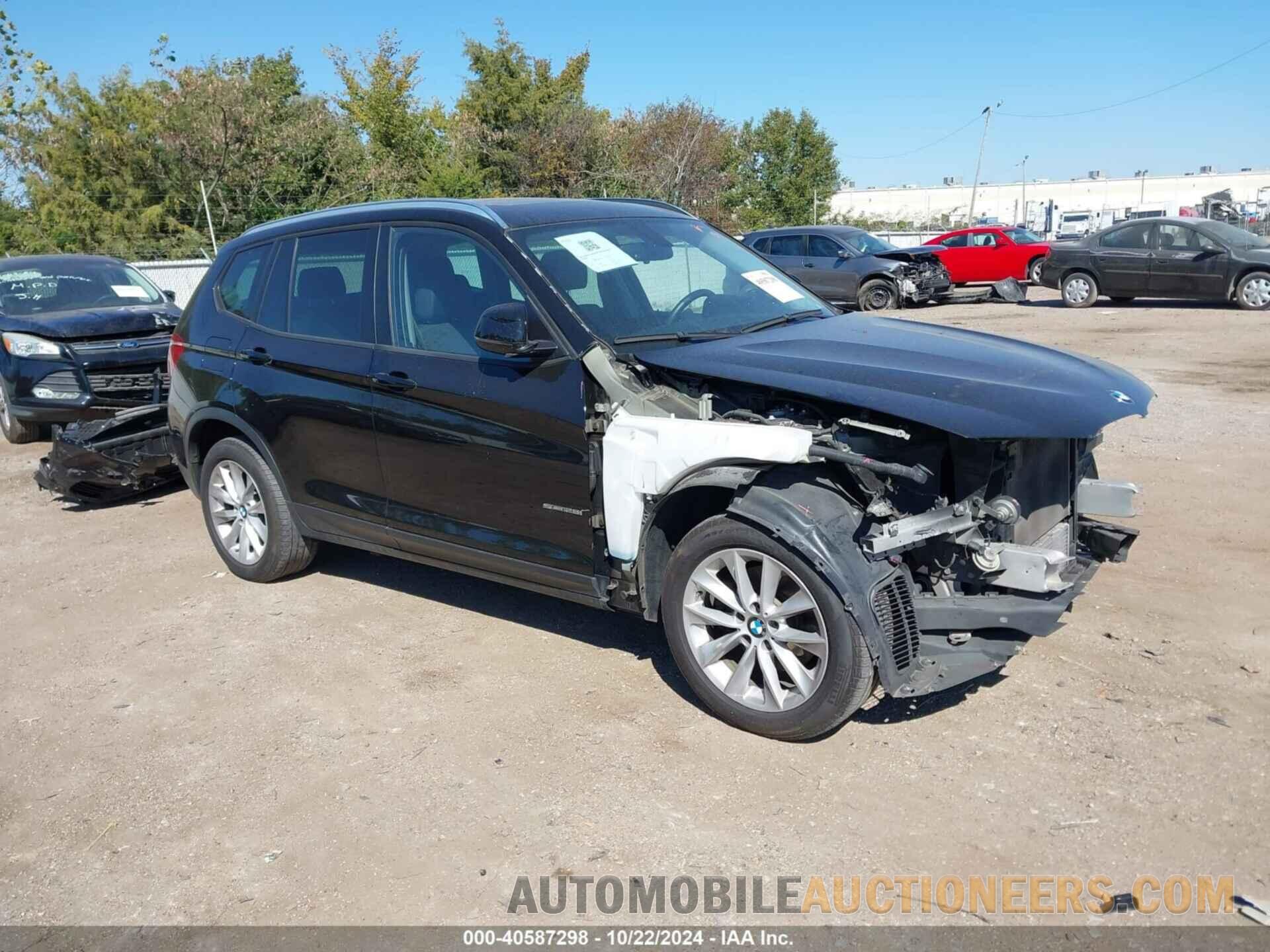 5UXWZ7C54H0U44783 BMW X3 2017