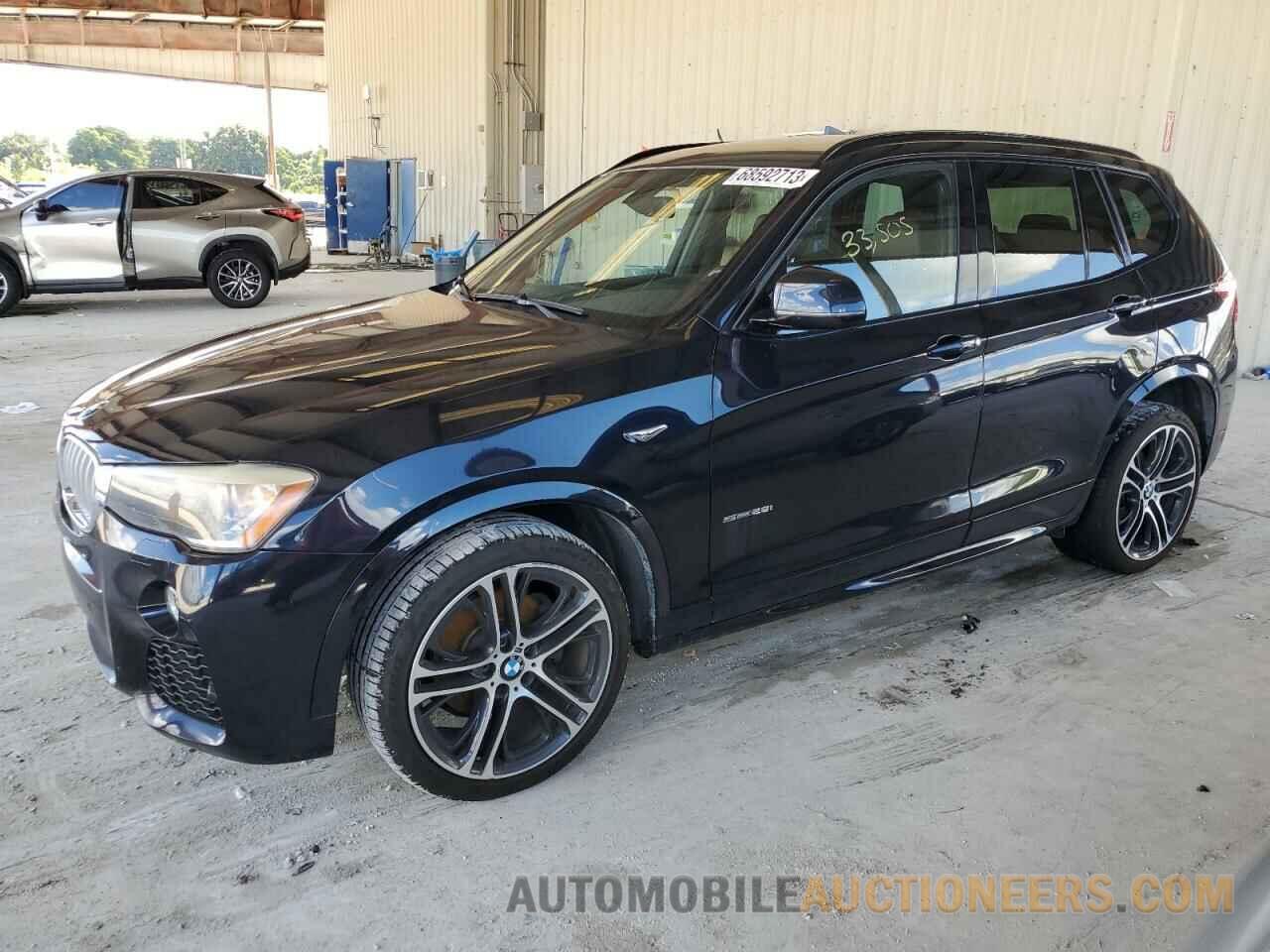 5UXWZ7C54H0U45495 BMW X3 2017