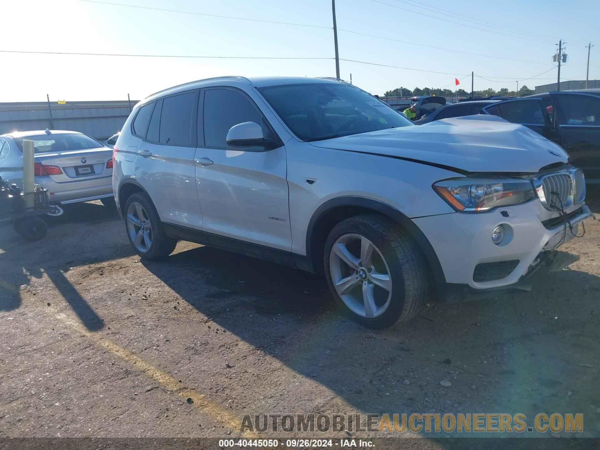 5UXWZ7C54H0U46243 BMW X3 2017