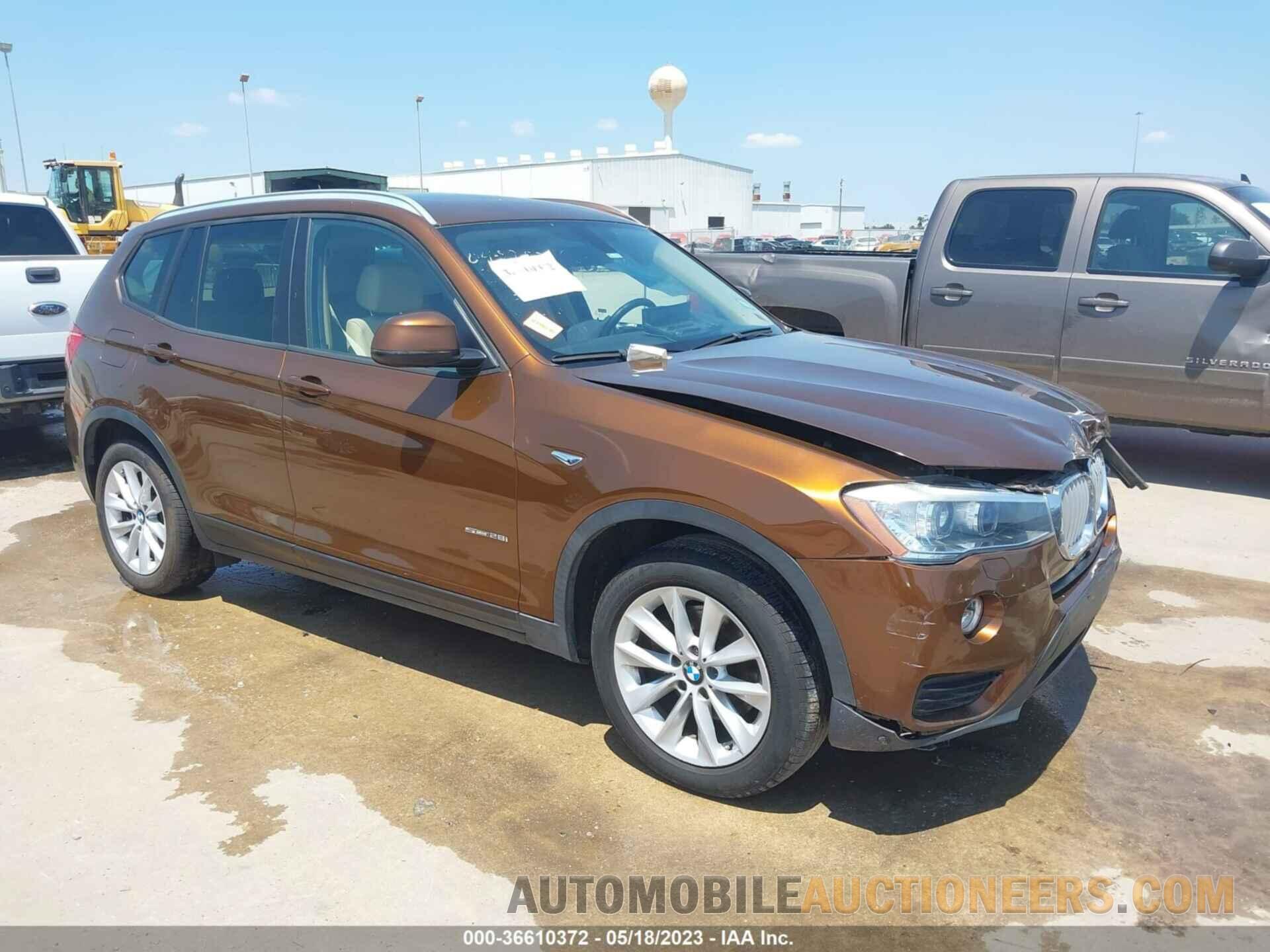 5UXWZ7C54H0U46341 BMW X3 2017