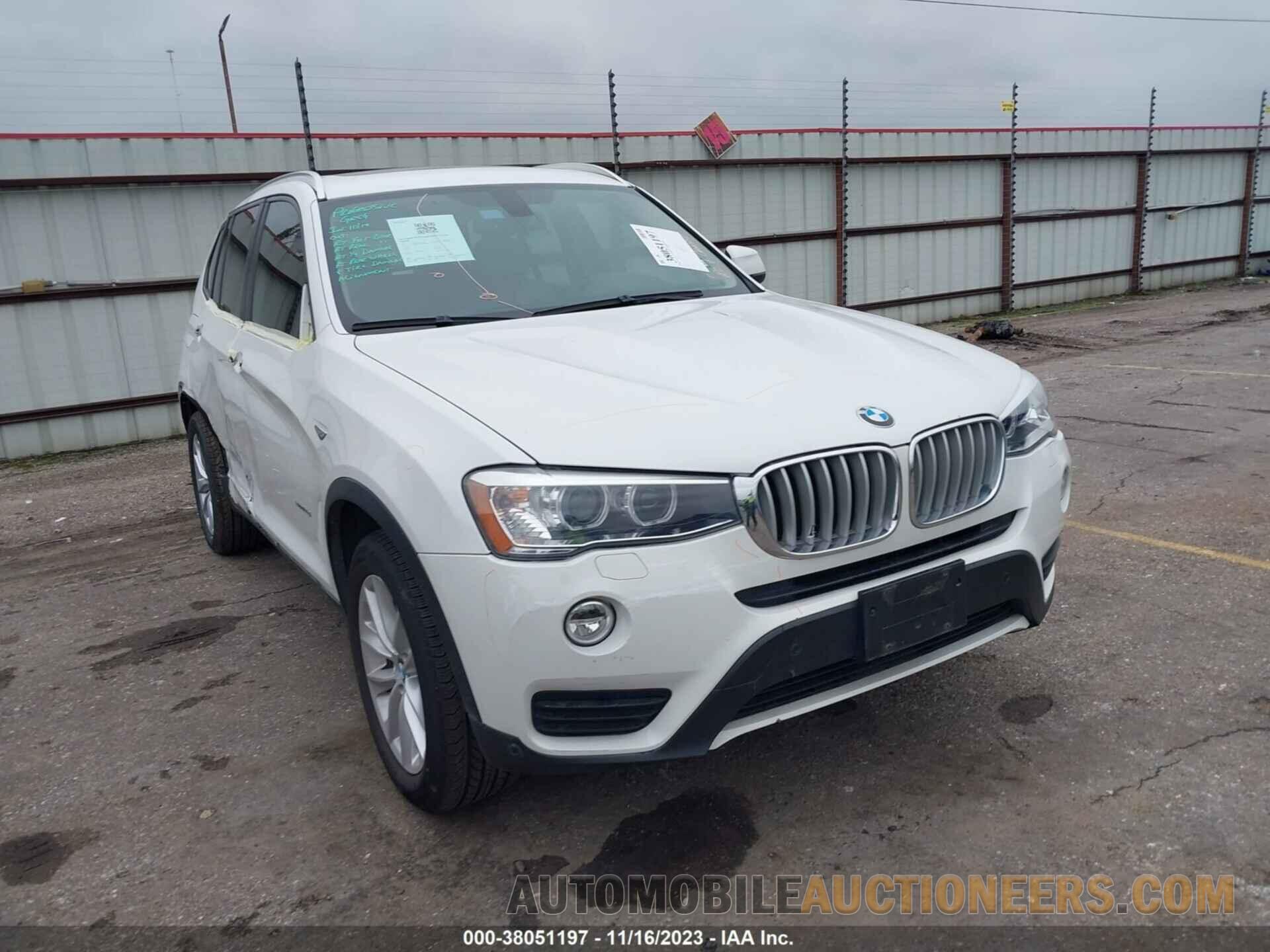 5UXWZ7C54H0U46596 BMW X3 2017