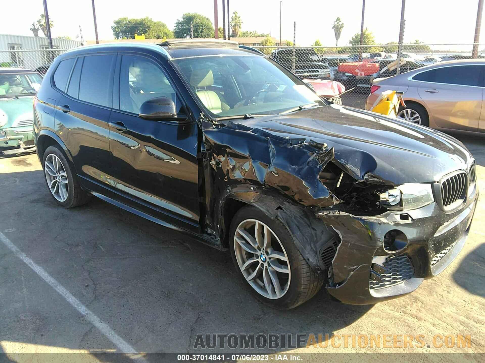 5UXWZ7C55F0M82892 BMW X3 2015