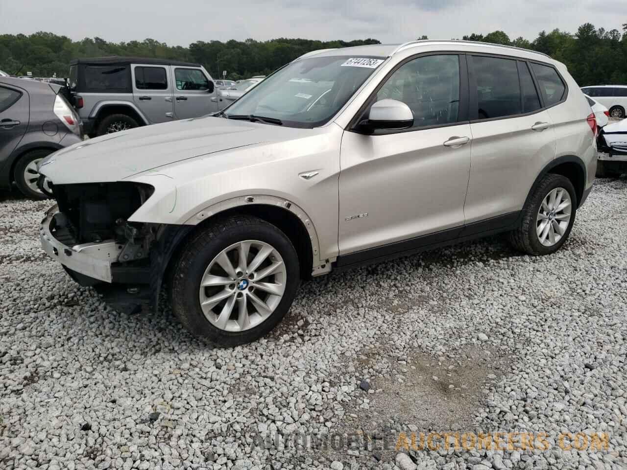 5UXWZ7C55G0M83882 BMW X3 2016