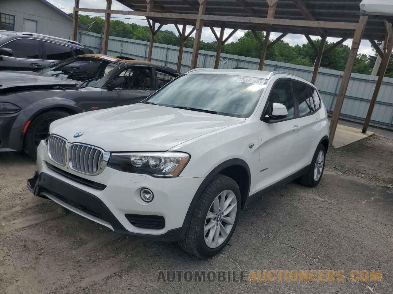 5UXWZ7C55G0R31795 BMW X3 2016