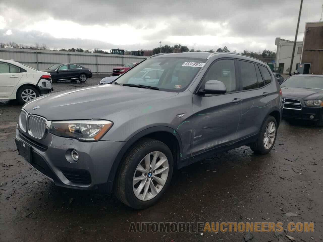 5UXWZ7C55G0R32431 BMW X3 2016