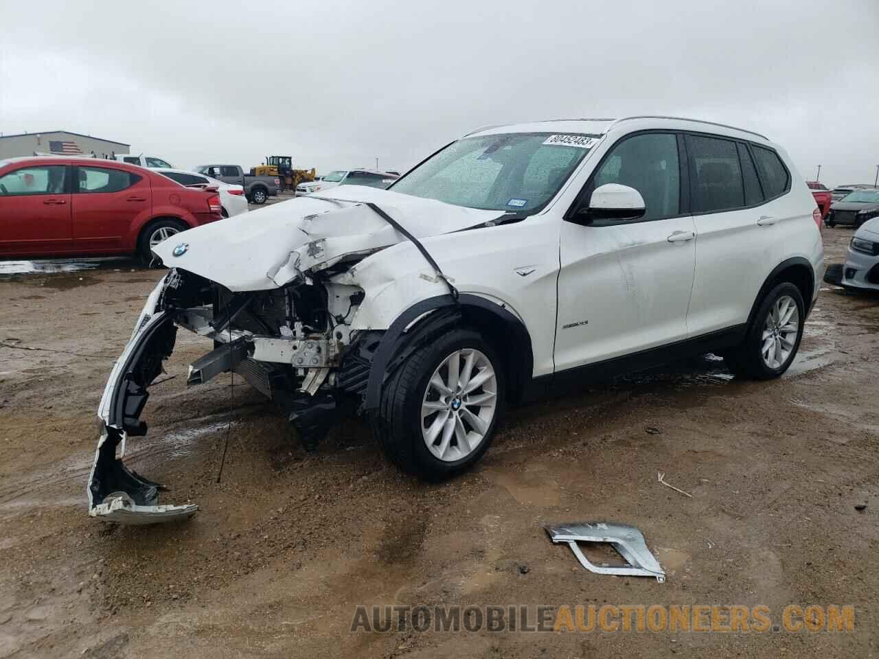 5UXWZ7C55G0R32705 BMW X3 2016