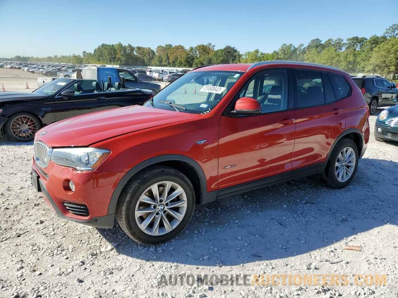 5UXWZ7C55G0T42861 BMW X3 2016