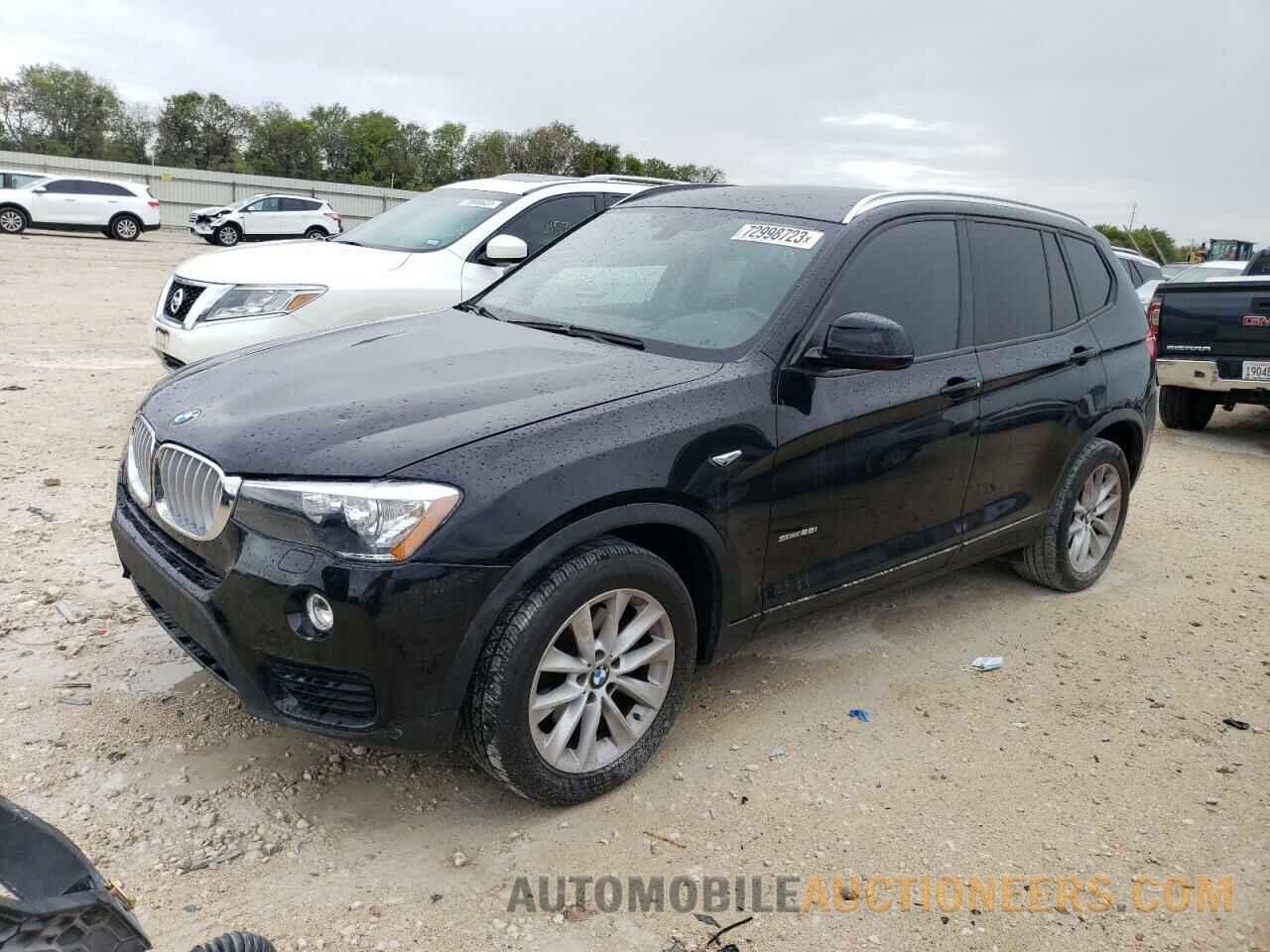 5UXWZ7C55G0T43458 BMW X3 2016