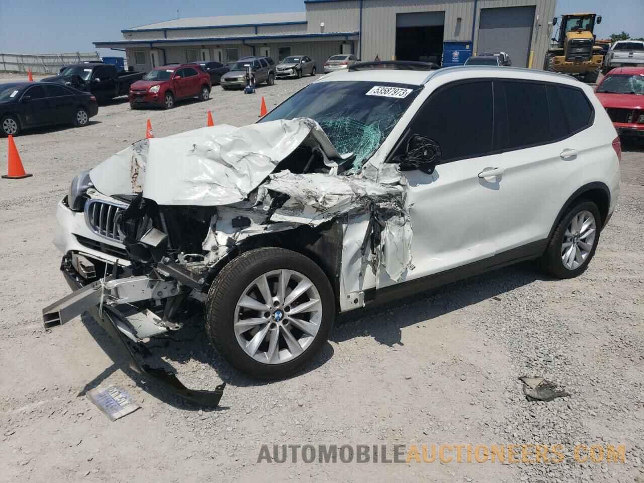 5UXWZ7C55G0T43475 BMW X3 2016