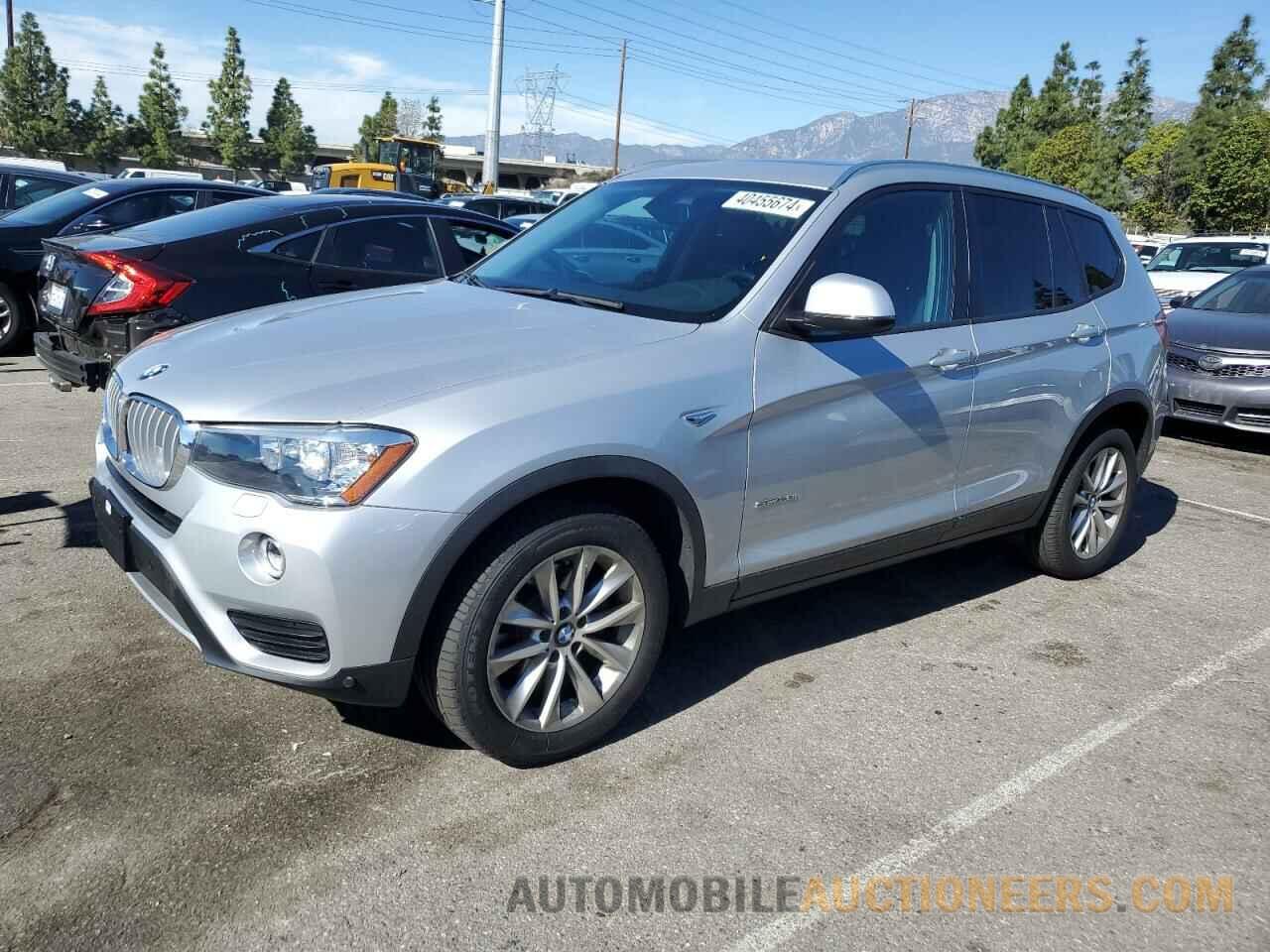 5UXWZ7C55H0T44062 BMW X3 2017