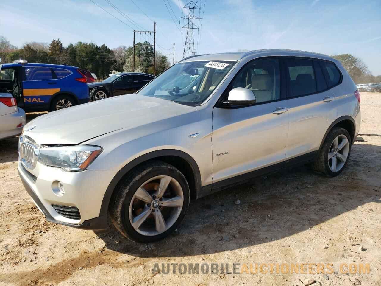 5UXWZ7C55H0T44353 BMW X3 2017