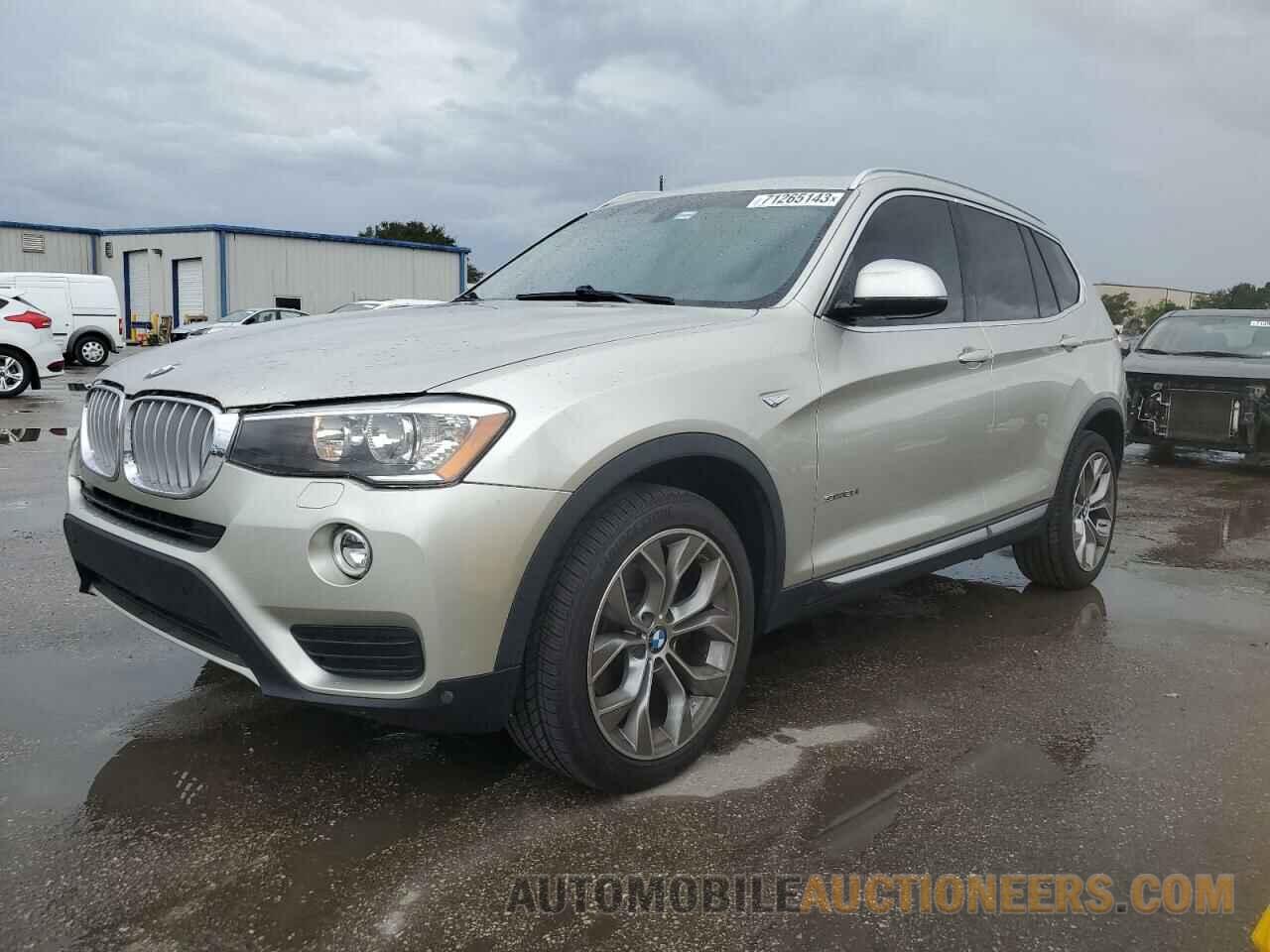 5UXWZ7C55H0U45876 BMW X3 2017