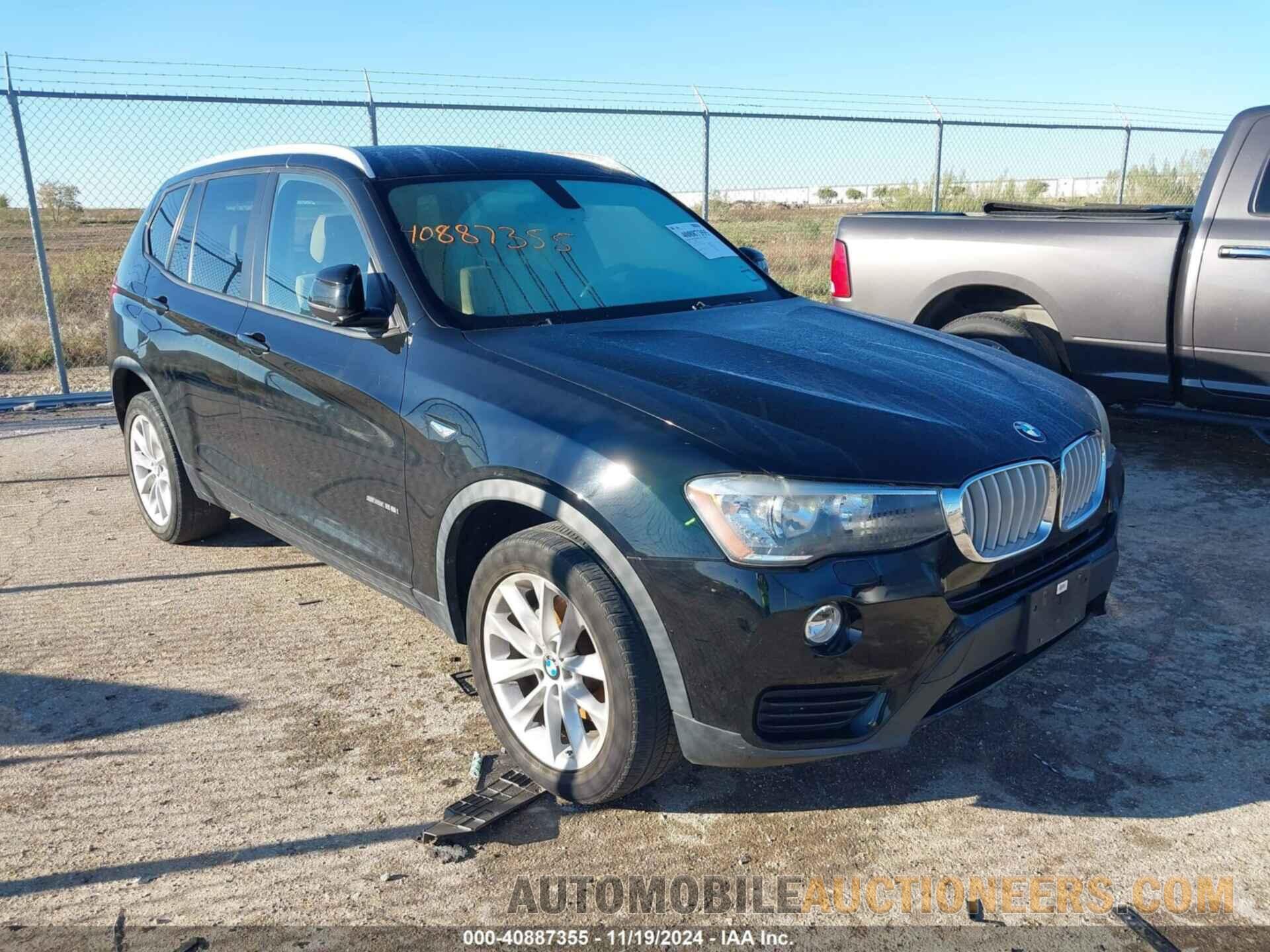 5UXWZ7C56G0R31823 BMW X3 2016