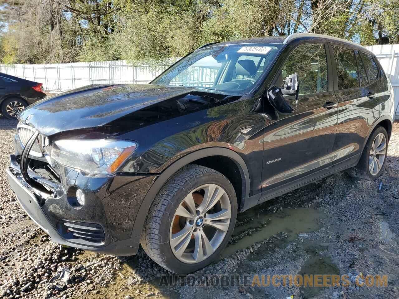 5UXWZ7C56G0T43257 BMW X3 2016