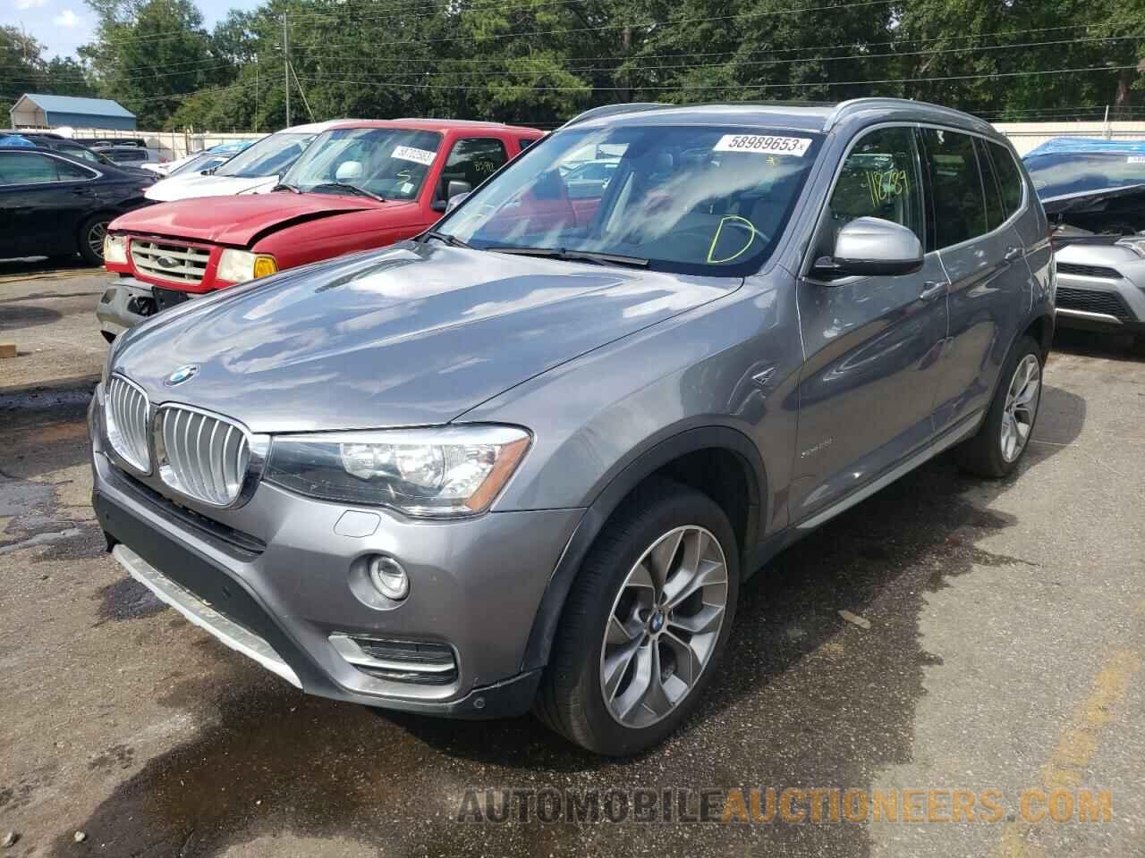 5UXWZ7C56H0U45210 BMW X3 2017