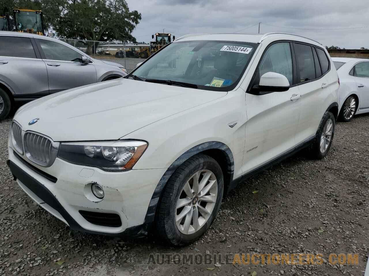 5UXWZ7C57G0R31877 BMW X3 2016