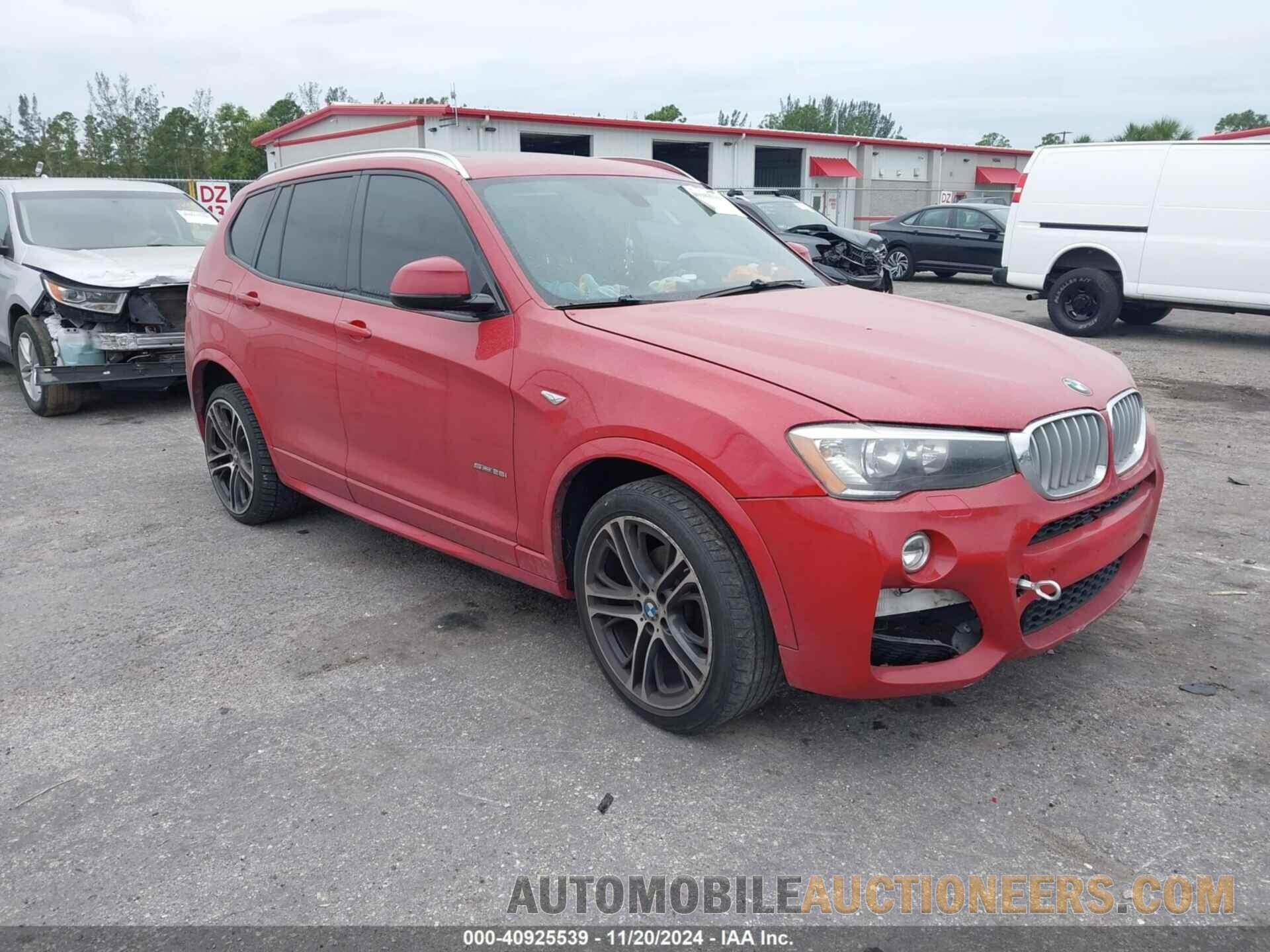 5UXWZ7C57G0R32754 BMW X3 2016