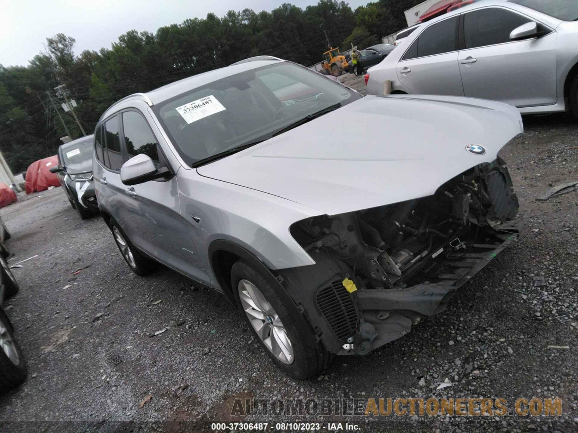 5UXWZ7C57G0R33001 BMW X3 2016