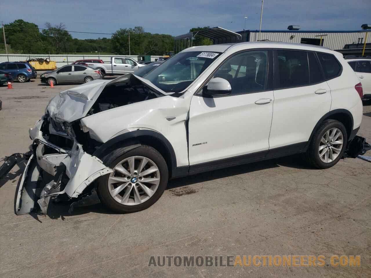 5UXWZ7C57G0R33399 BMW X3 2016