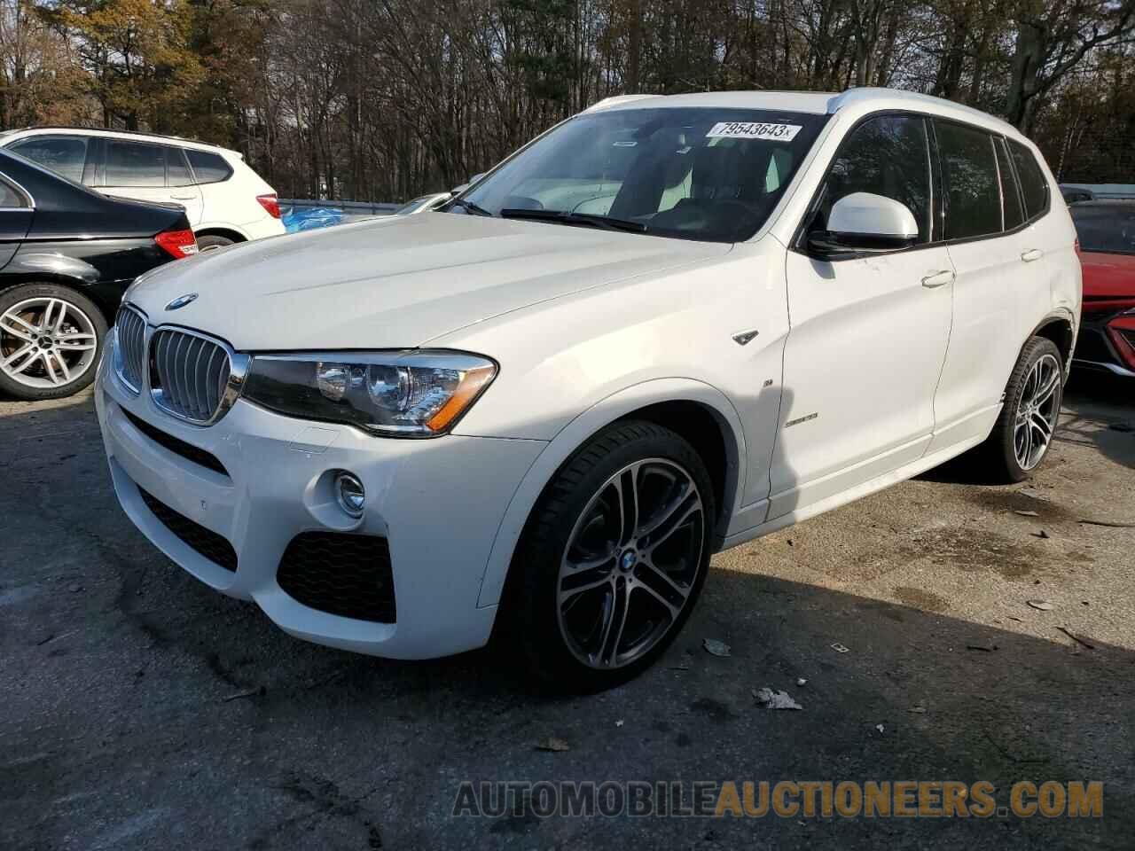 5UXWZ7C57H0V84939 BMW X3 2017