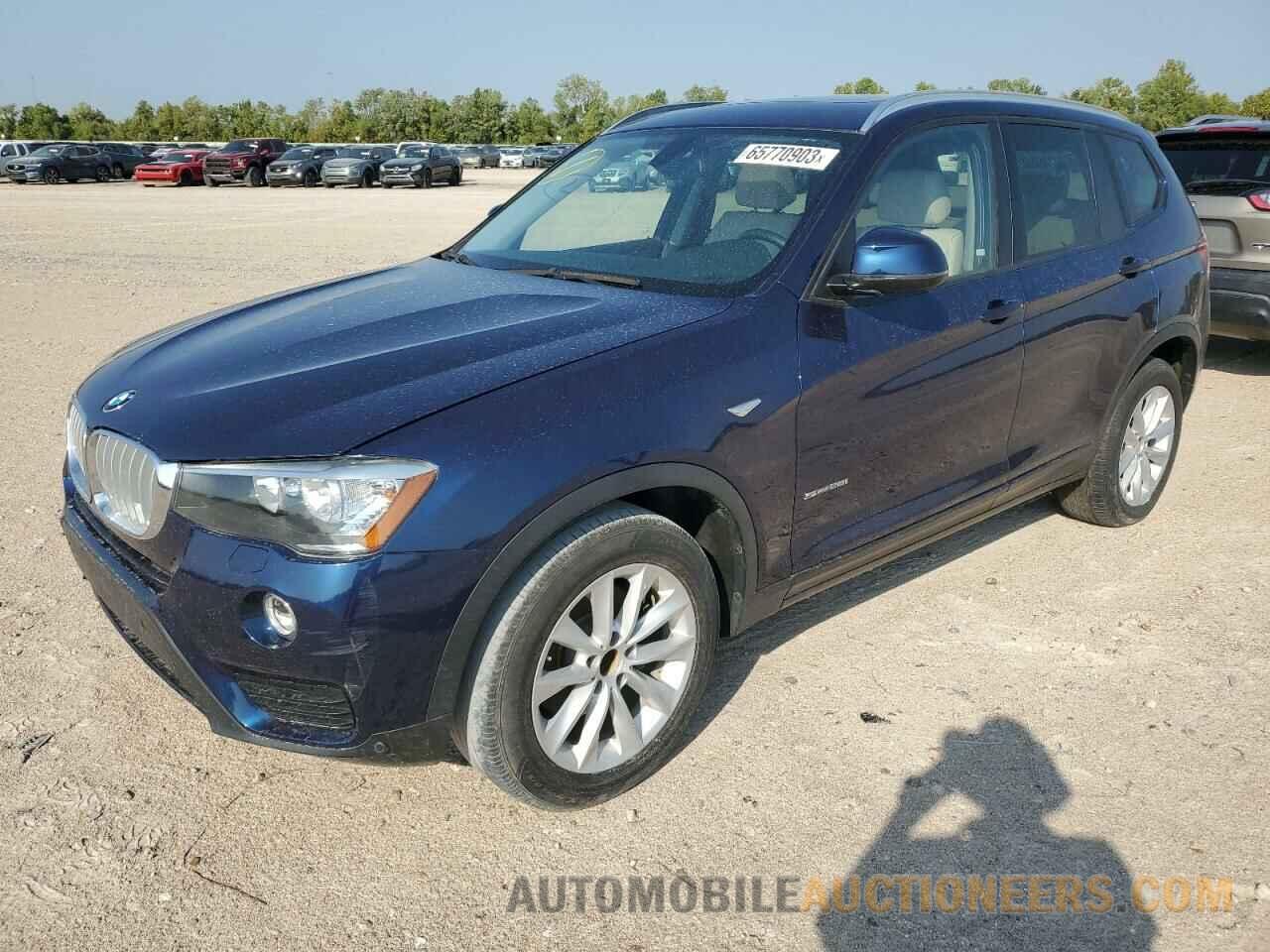 5UXWZ7C57H0V86268 BMW X3 2017