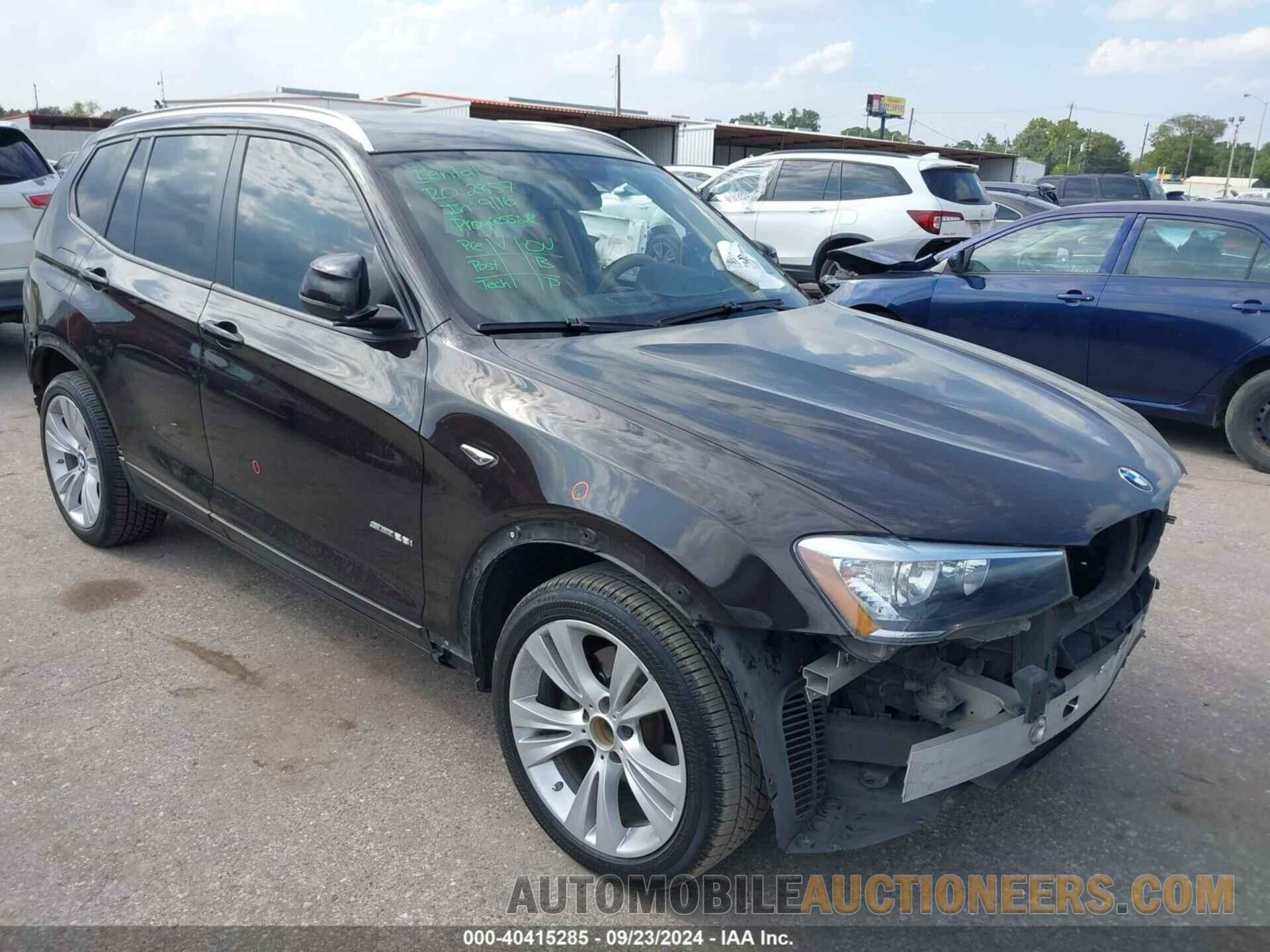 5UXWZ7C58G0R33430 BMW X3 2016