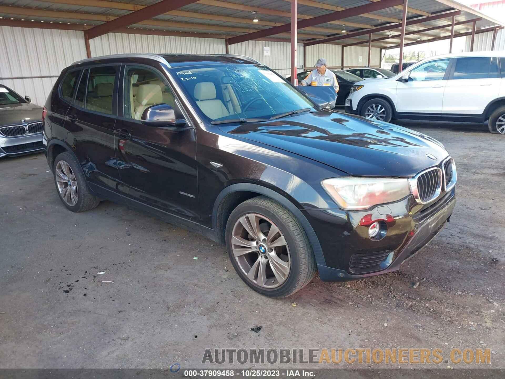 5UXWZ7C58G0T43180 BMW X3 2016