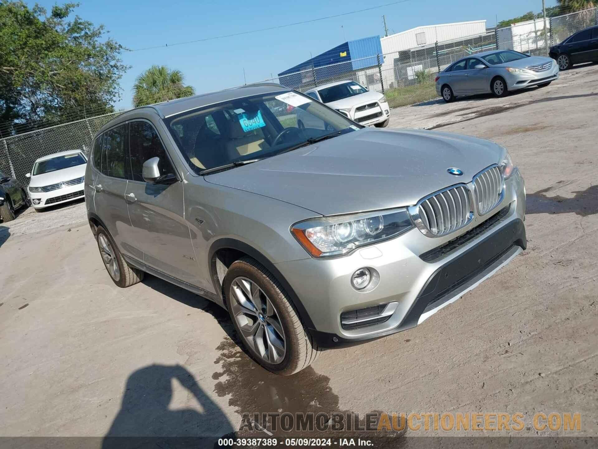 5UXWZ7C58H0T44492 BMW X3 2017