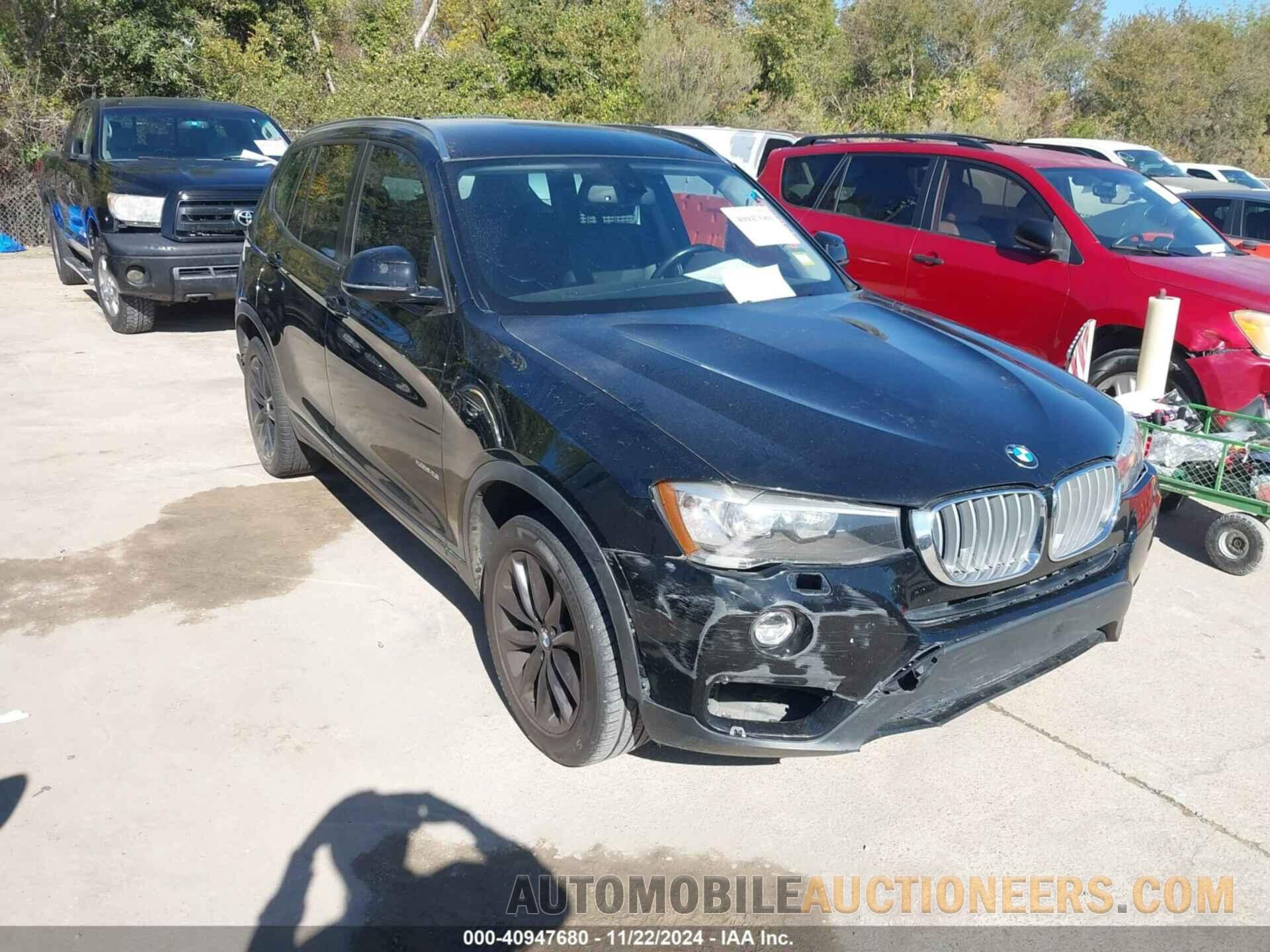 5UXWZ7C58H0U47301 BMW X3 2017