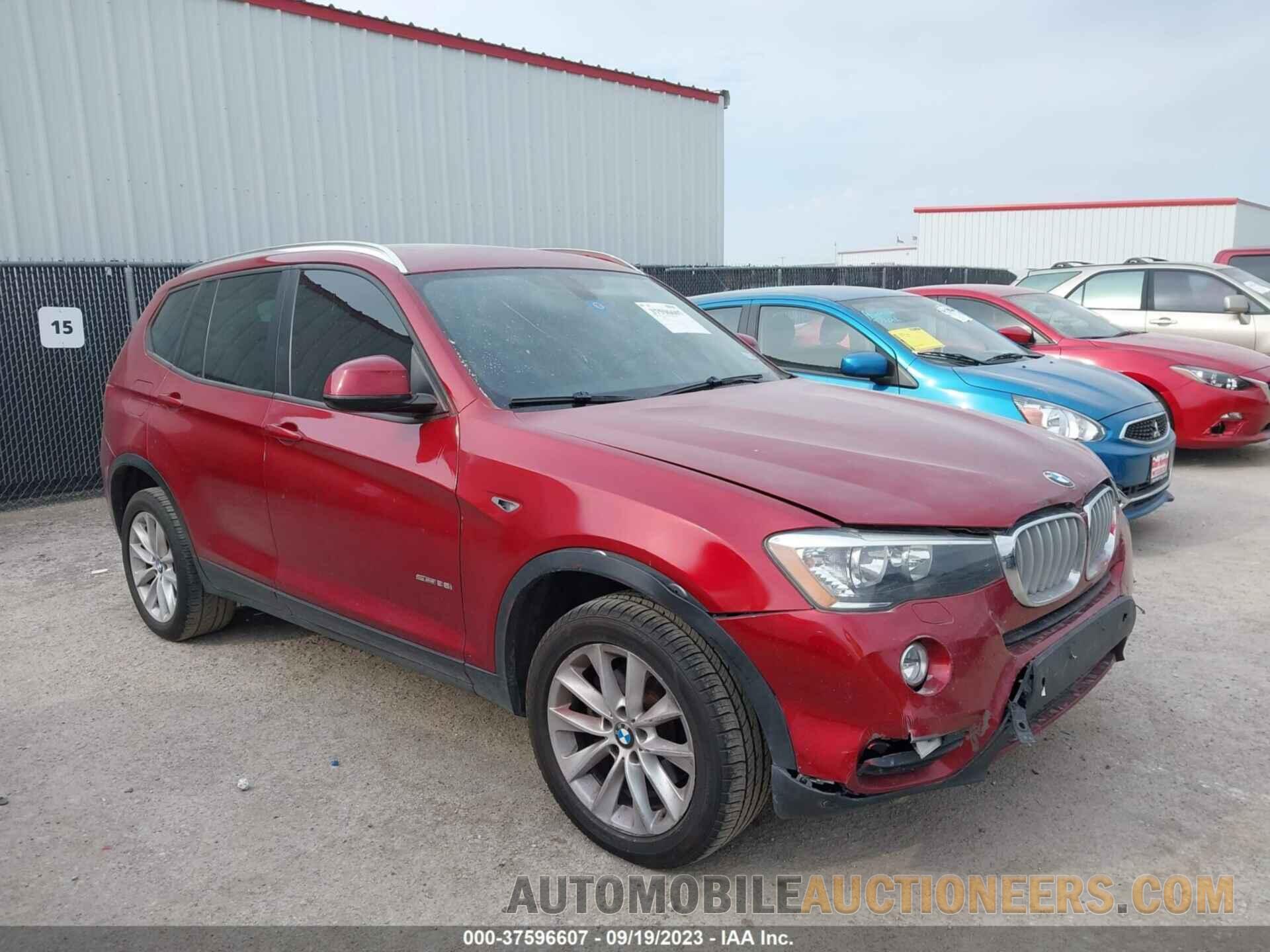 5UXWZ7C58H0V84870 BMW X3 2017