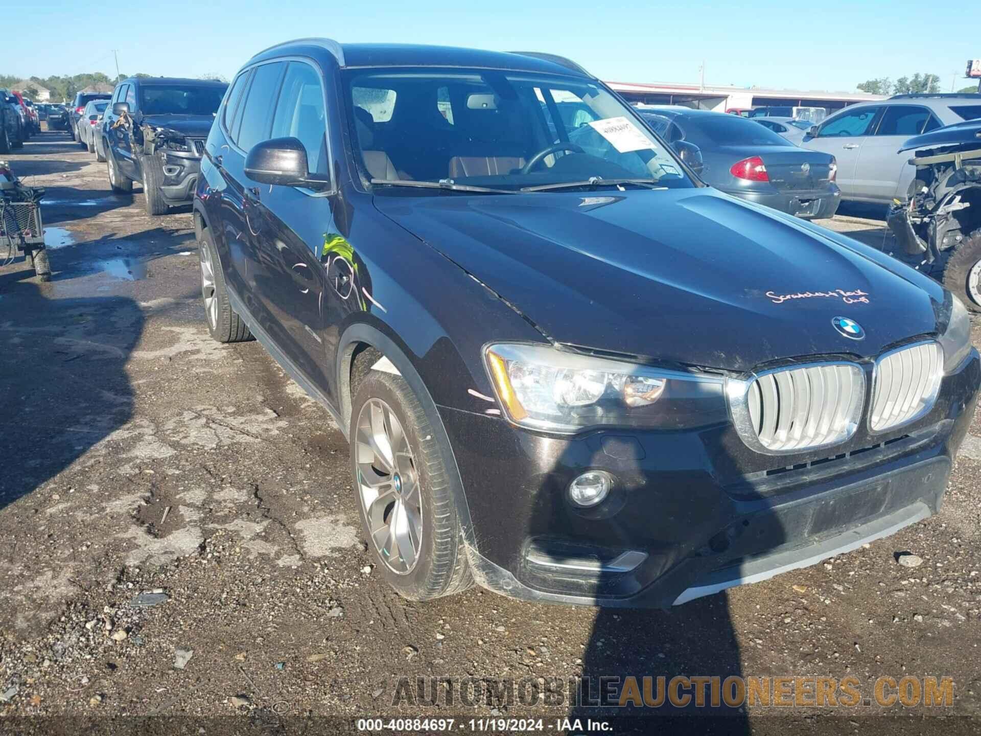 5UXWZ7C59G0M83738 BMW X3 2016