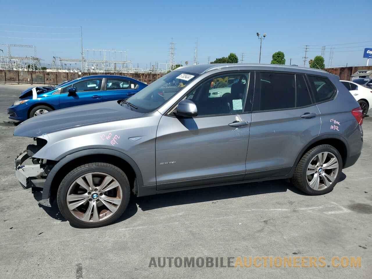 5UXWZ7C59G0T42698 BMW X3 2016