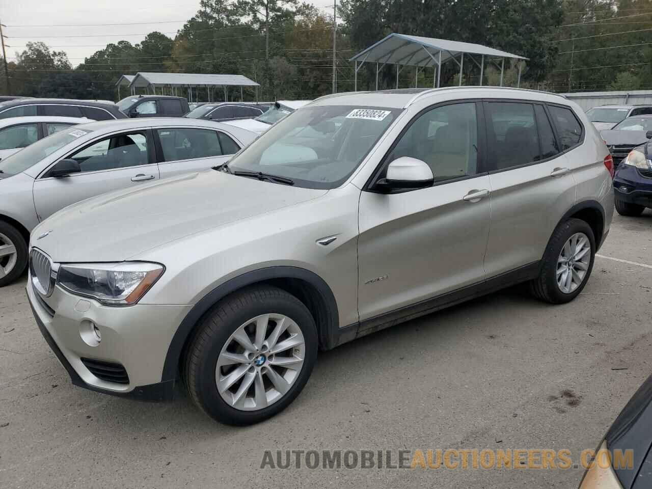 5UXWZ7C59H0T43593 BMW X3 2017