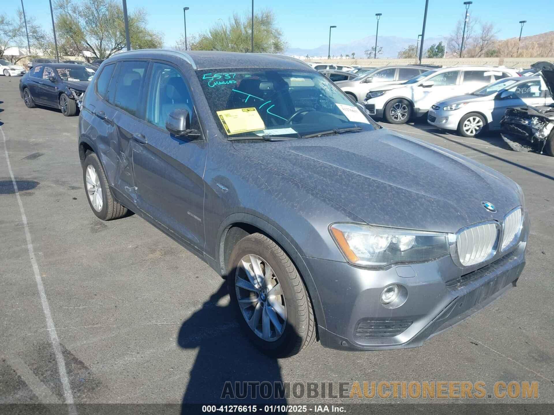 5UXWZ7C59H0U44830 BMW X3 2017