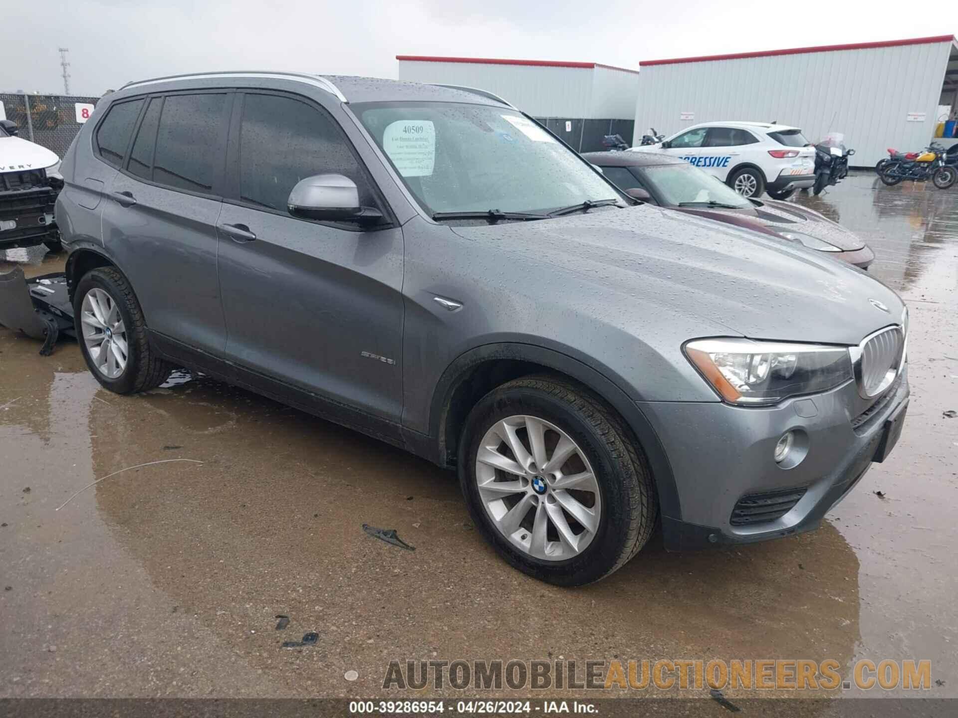 5UXWZ7C59H0U45492 BMW X3 2017