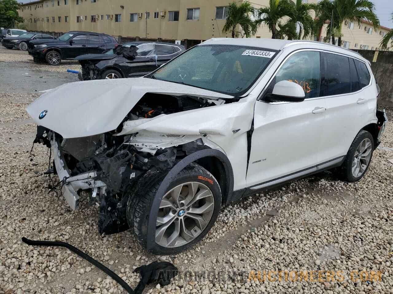 5UXWZ7C59H0U45721 BMW X3 2017