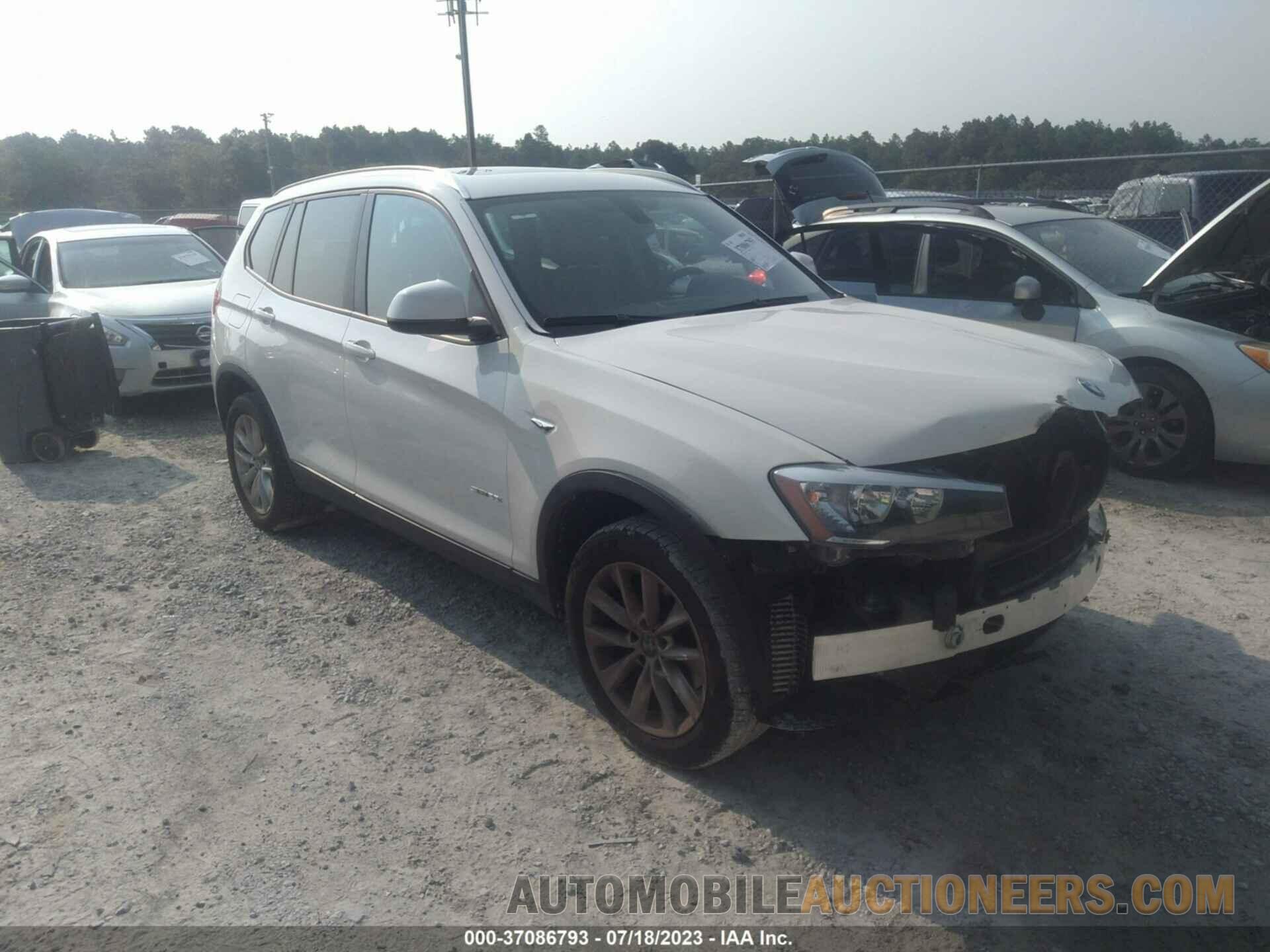 5UXWZ7C59H0U45928 BMW X3 2017