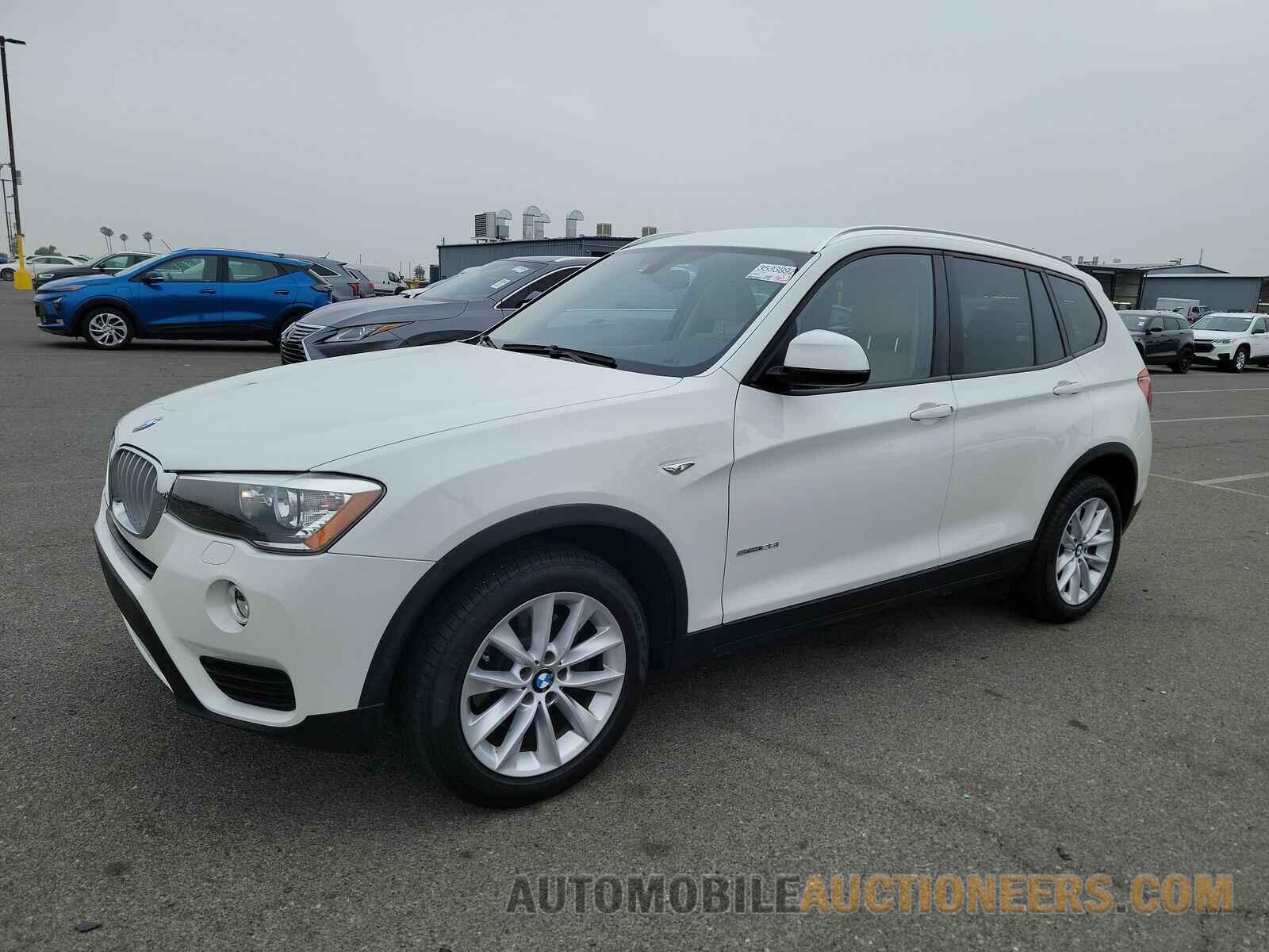 5UXWZ7C59H0U46657 BMW X3 2017