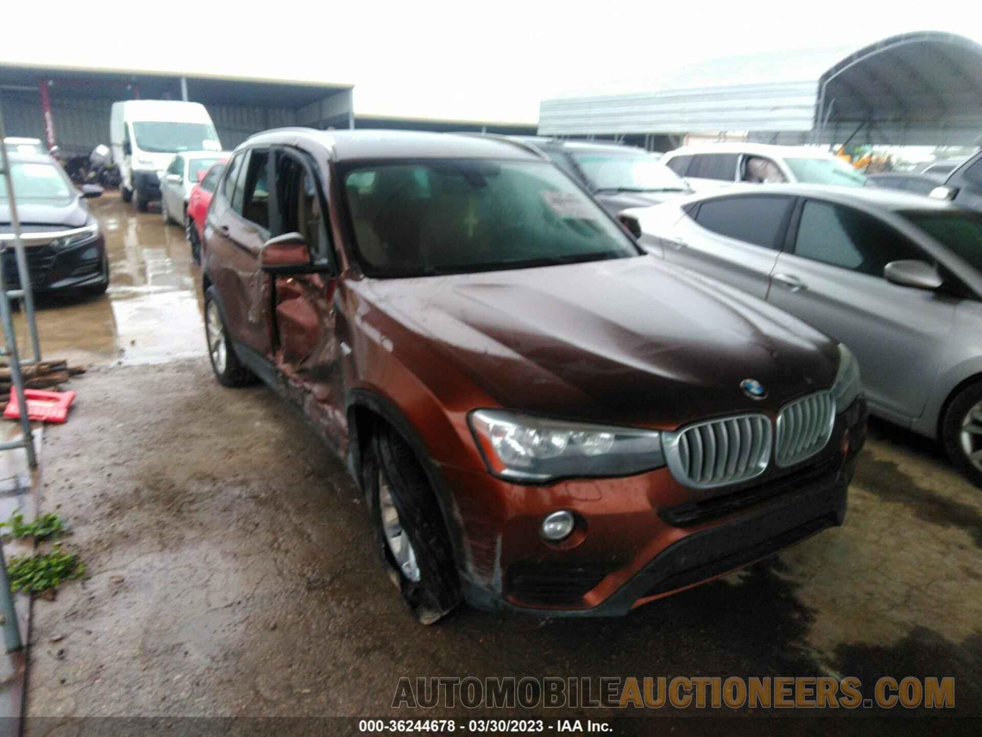 5UXWZ7C59H0U46853 BMW X3 2017