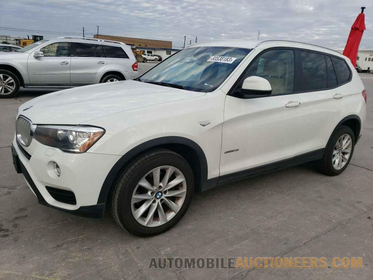 5UXWZ7C59H0U46920 BMW X3 2017