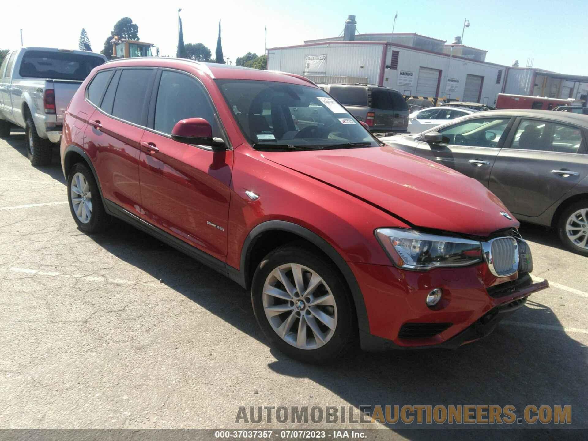 5UXWZ7C59H0V85946 BMW X3 2017