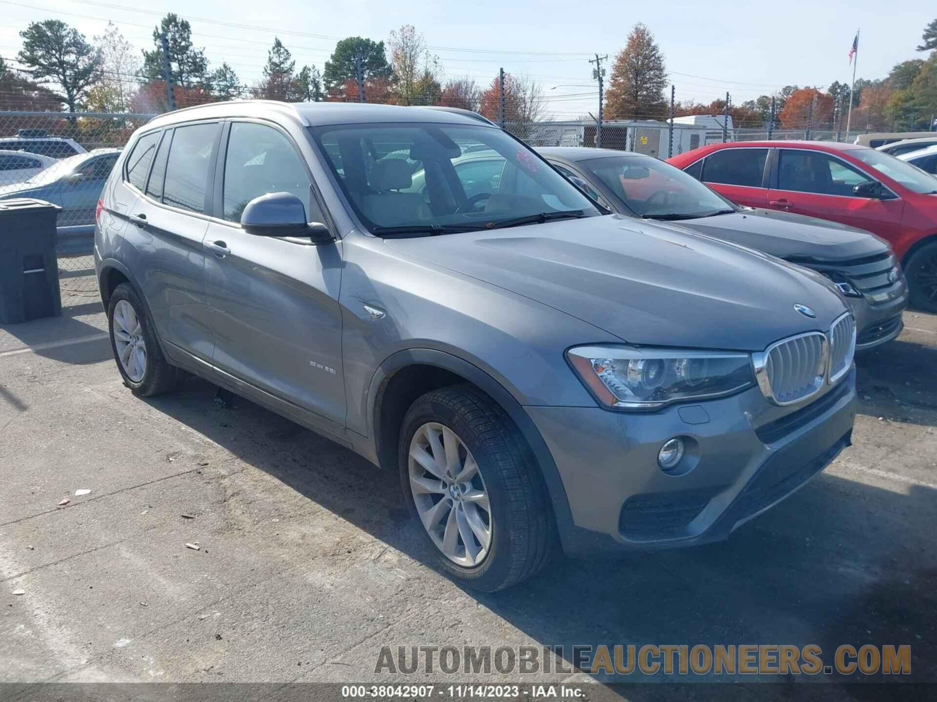 5UXWZ7C5XF0F76351 BMW X3 2015