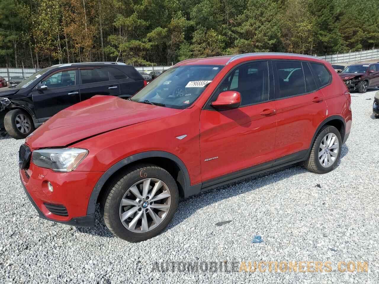 5UXWZ7C5XF0M83536 BMW X3 2015