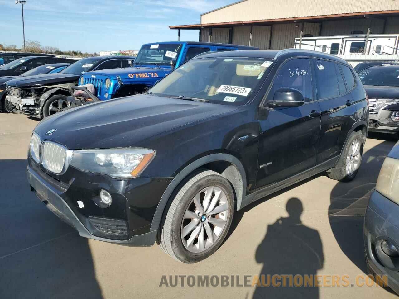 5UXWZ7C5XG0M83800 BMW X3 2016