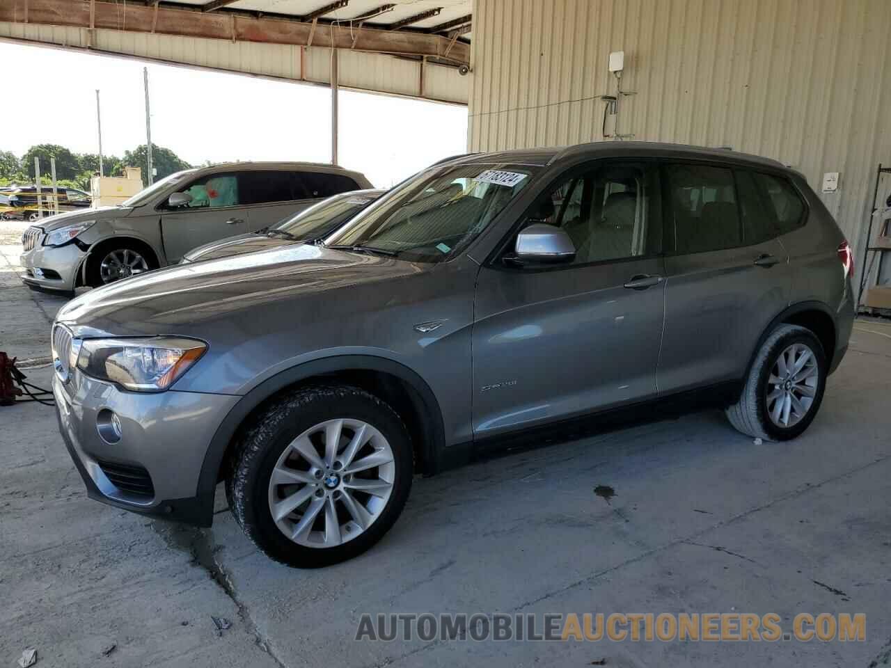 5UXWZ7C5XG0R32103 BMW X3 2016