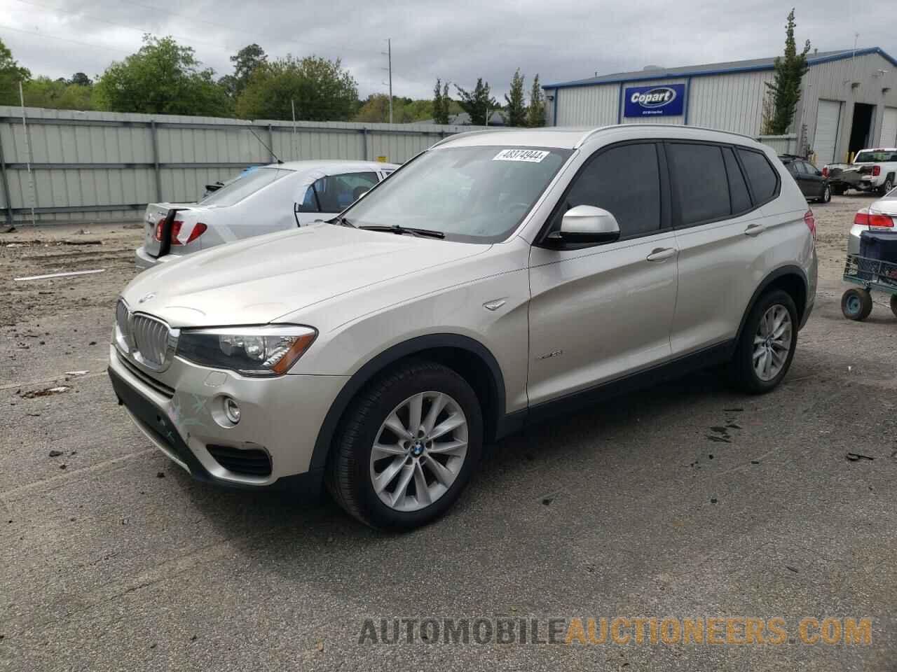 5UXWZ7C5XG0T43097 BMW X3 2016