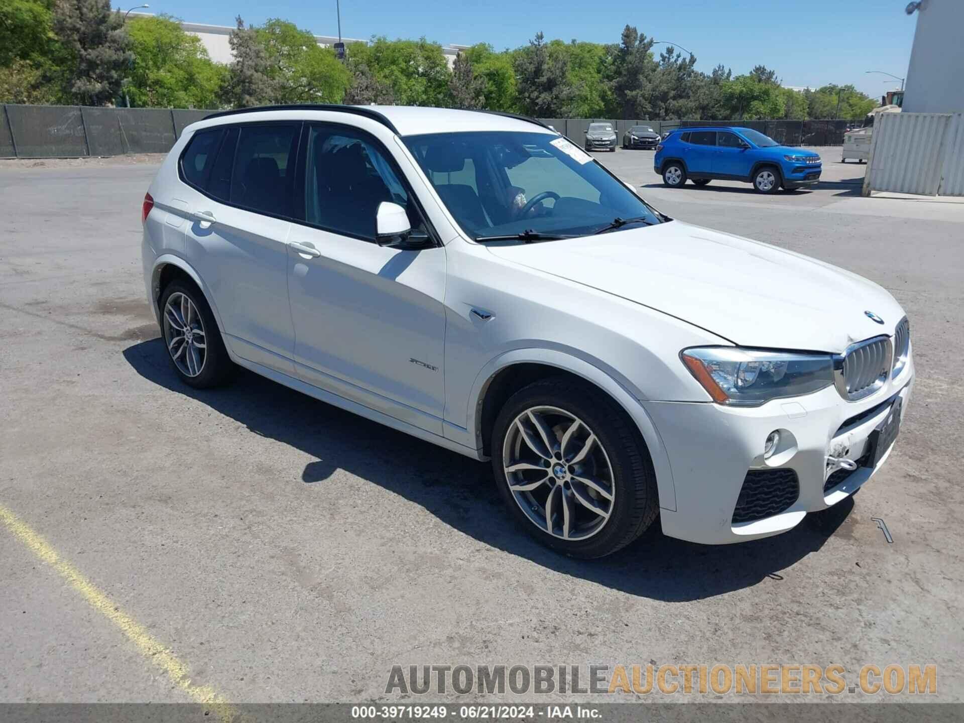 5UXWZ7C5XH0U44707 BMW X3 2017