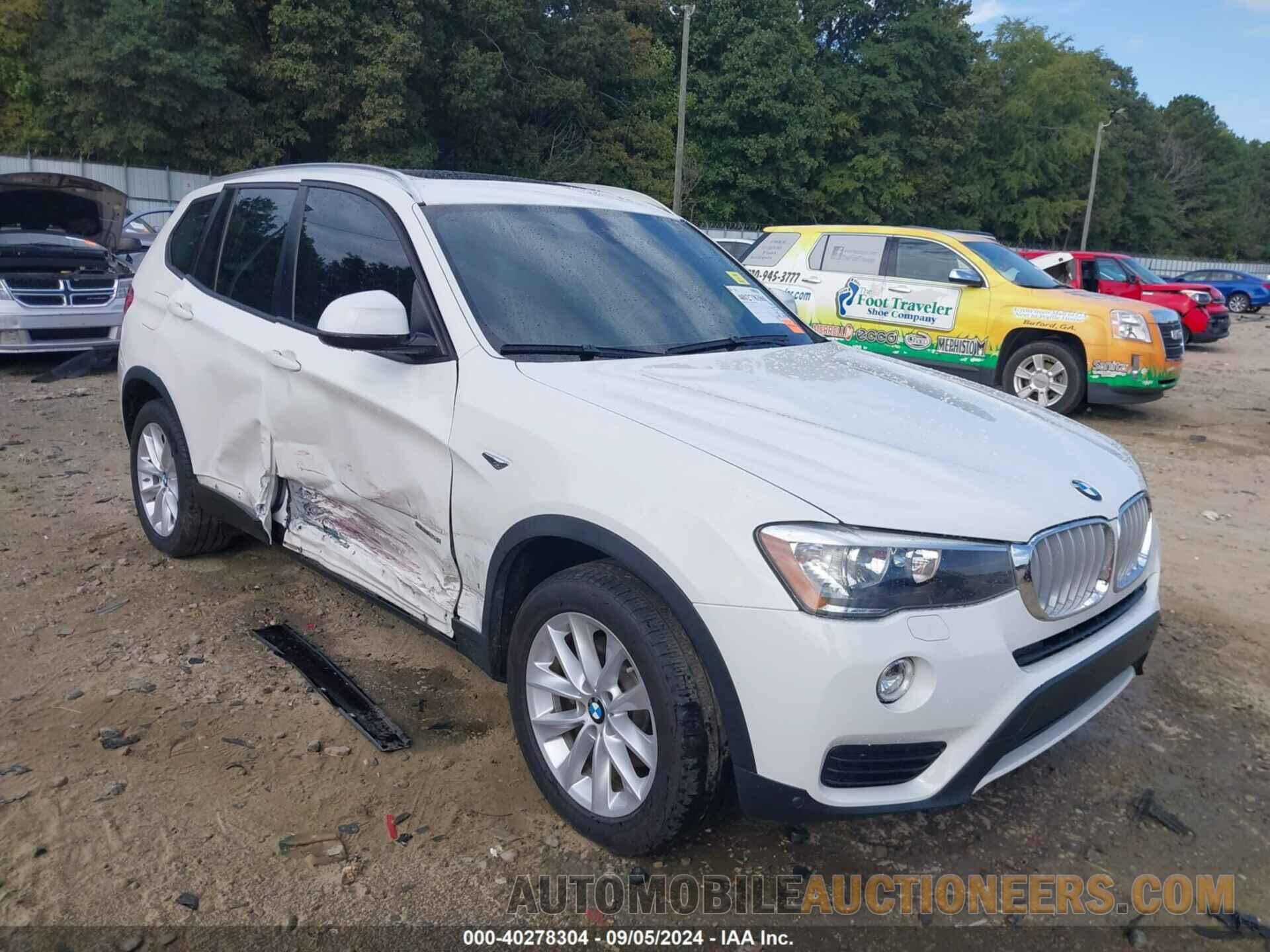 5UXWZ7C5XH0U46005 BMW X3 2017